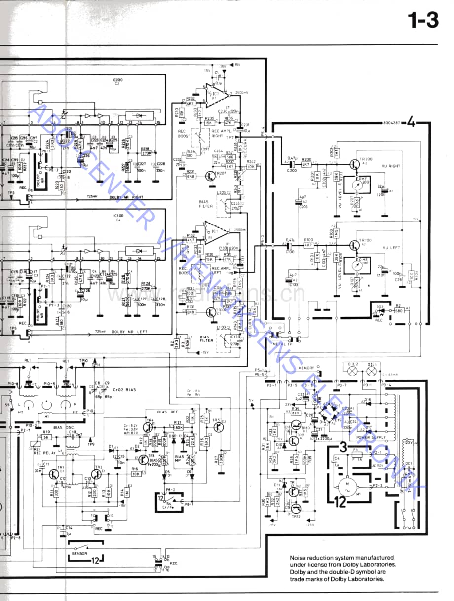 B&O-Beocord2400-type-266x维修电路原理图.pdf_第3页