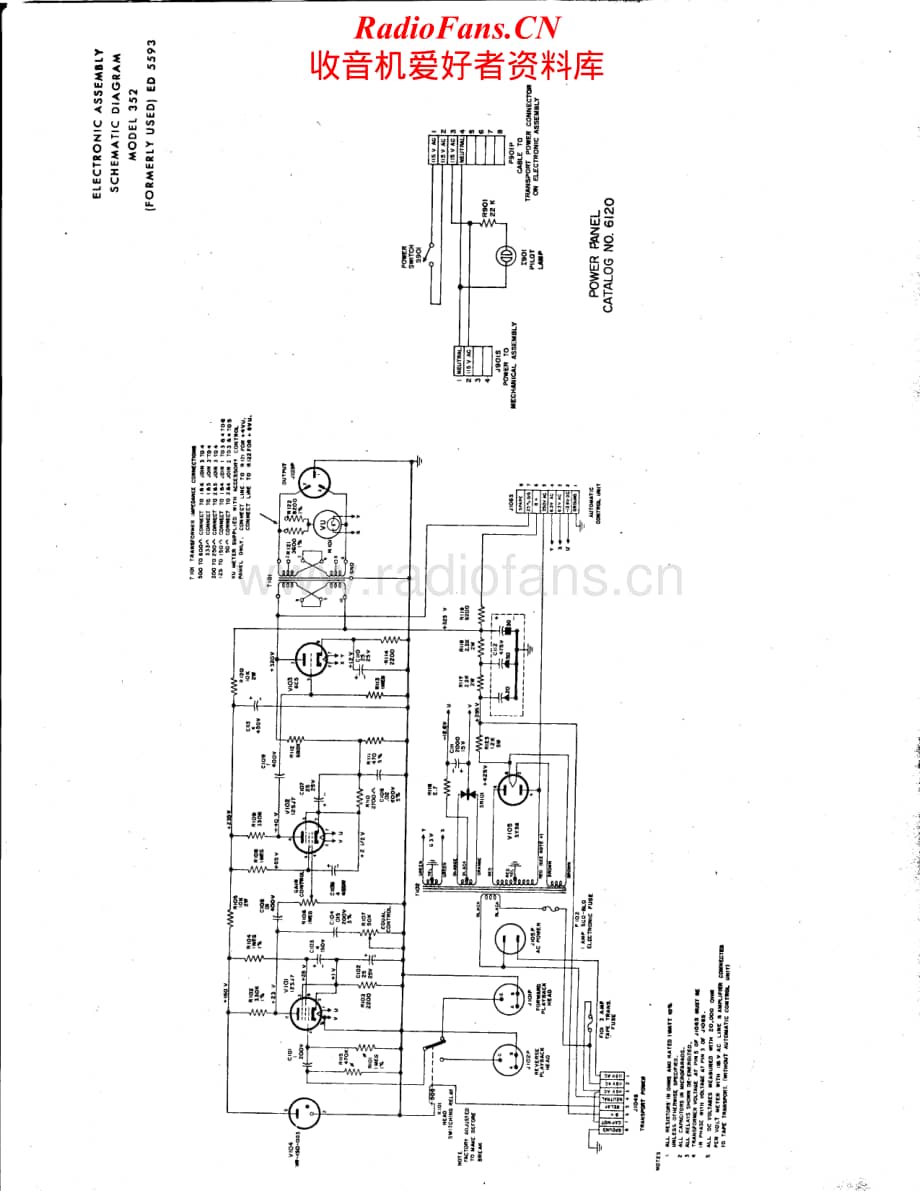 Ampex-352-tape-sch维修电路原理图.pdf_第2页