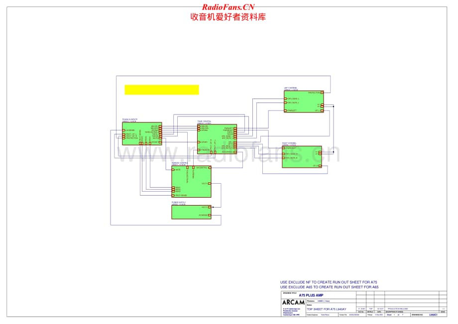Arcam-DivaA75Plus-int-sch维修电路原理图.pdf_第1页