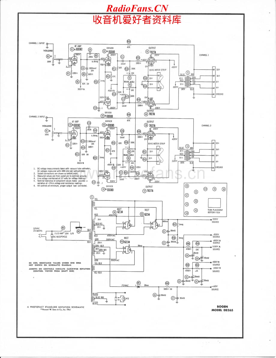 Bogen-DS265-pwr-sm维修电路原理图.pdf_第2页