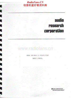 AudioResearch-SP9-pre-sm维修电路原理图.pdf
