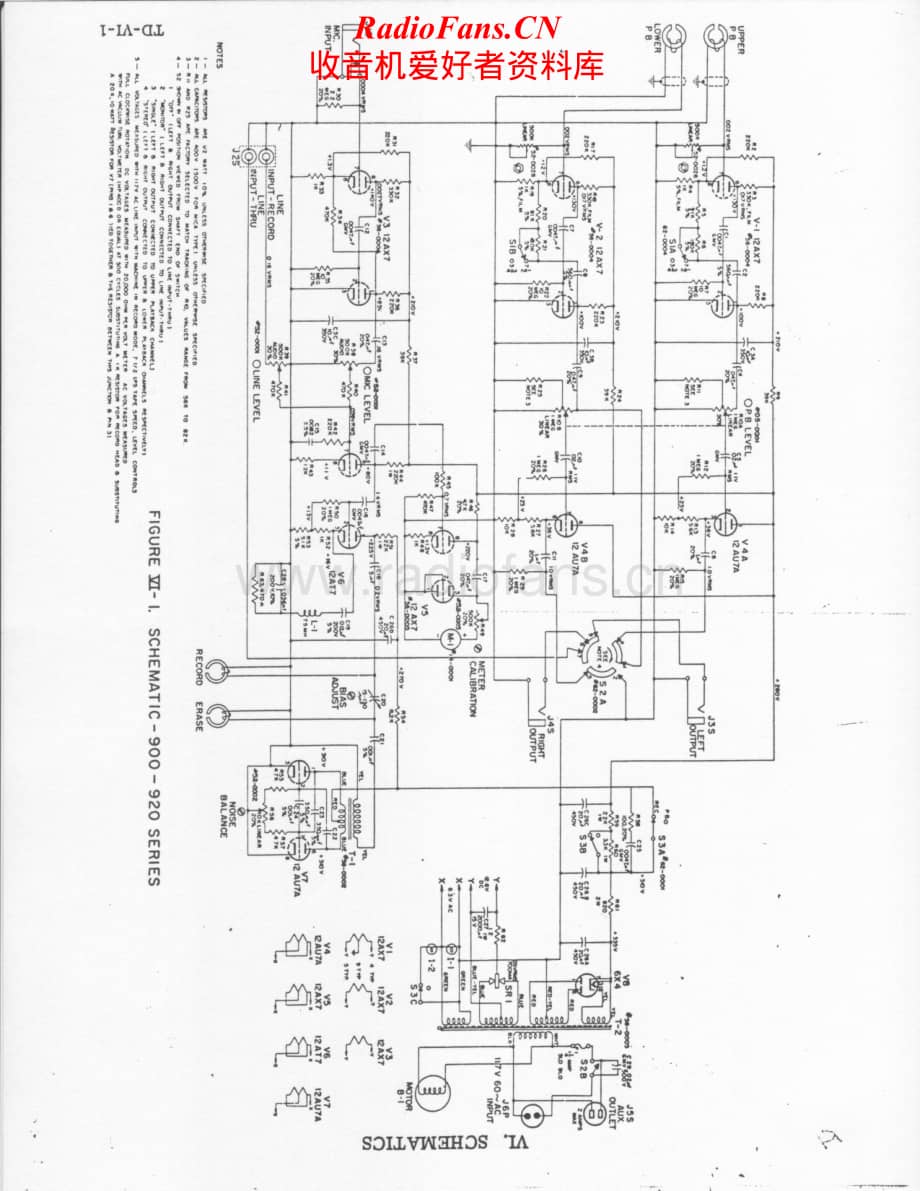 Ampex-970-tape-sch维修电路原理图.pdf_第1页