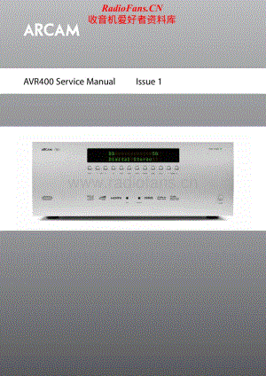 Arcam-AVR400-avr-sm维修电路原理图.pdf