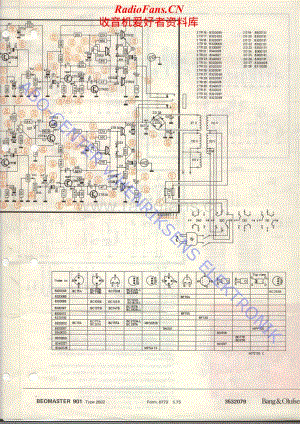 B&O-Beomaster901II-type-2602维修电路原理图.pdf