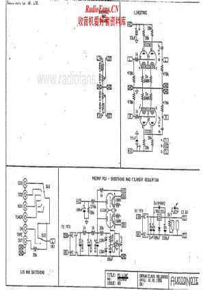 AudioNote-M1-pre-sch维修电路原理图.pdf