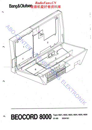 B&O-Beocord8000-type-482x维修电路原理图.pdf