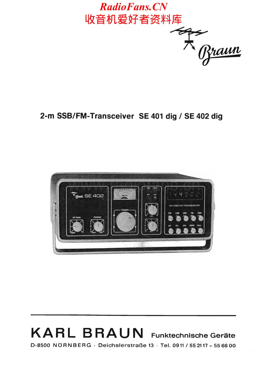 Braun-SE401-fm-sm维修电路原理图.pdf_第1页
