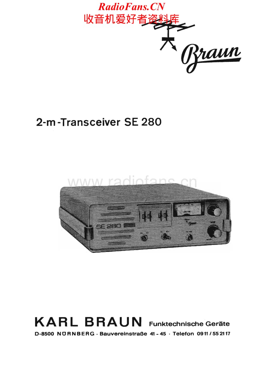 Braun-SE280-fm-sm维修电路原理图.pdf_第1页