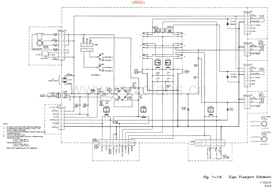 Ampex-GS80B-tape-sch维修电路原理图.pdf_第1页