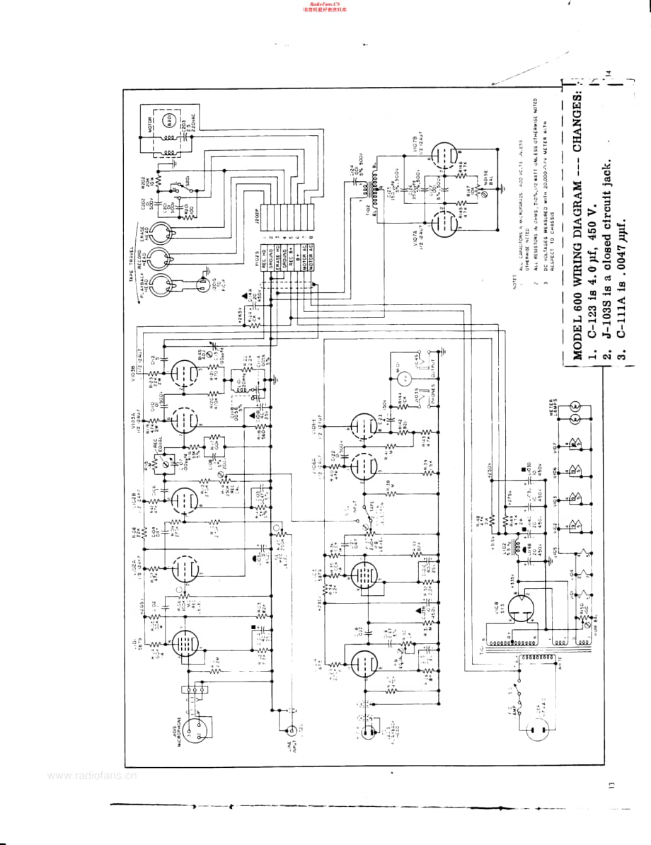 Ampex-600-tape-sch维修电路原理图.pdf_第2页