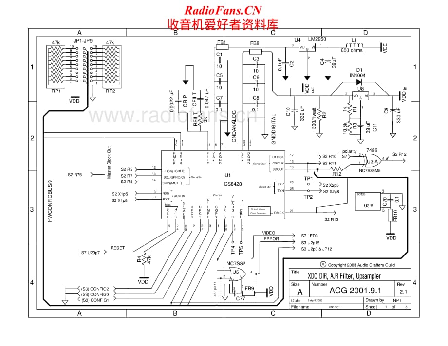 AudioControl-XD0MK2-xdo-sch维修电路原理图.pdf_第1页