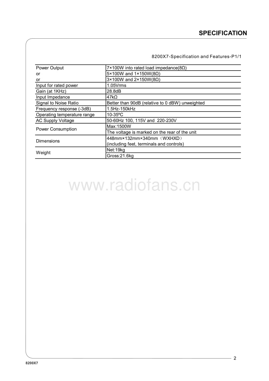 Audiolab-8200X7-pwr-sm维修电路原理图.pdf_第3页