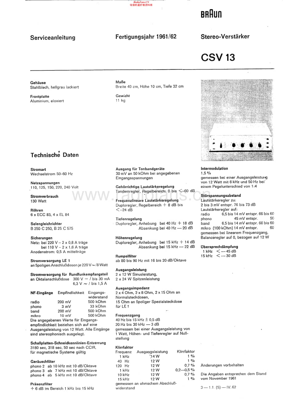 Braun-CSV13-int-sm2维修电路原理图.pdf_第1页