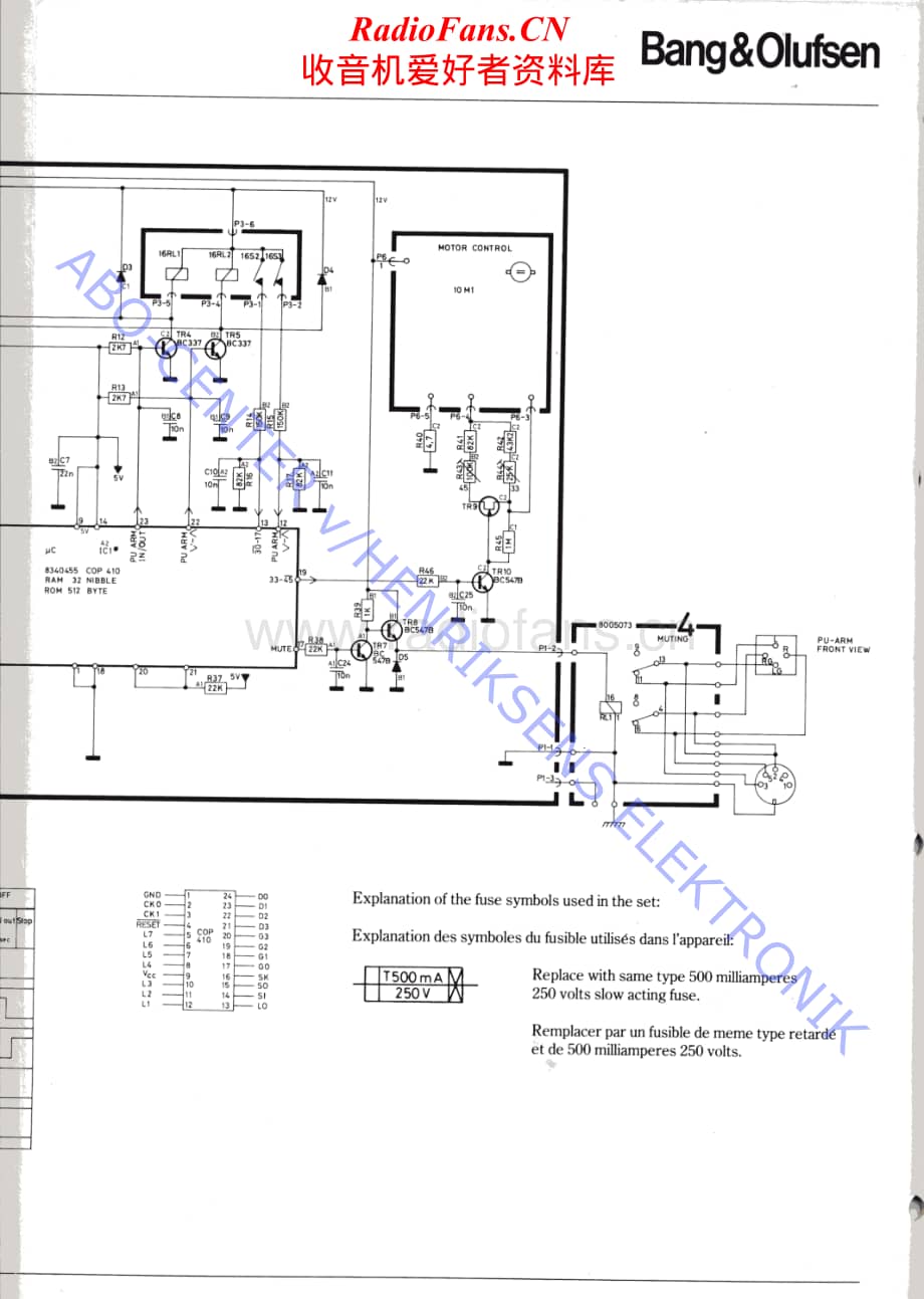 B&O-Beogram1800-type-5811维修电路原理图.pdf_第2页