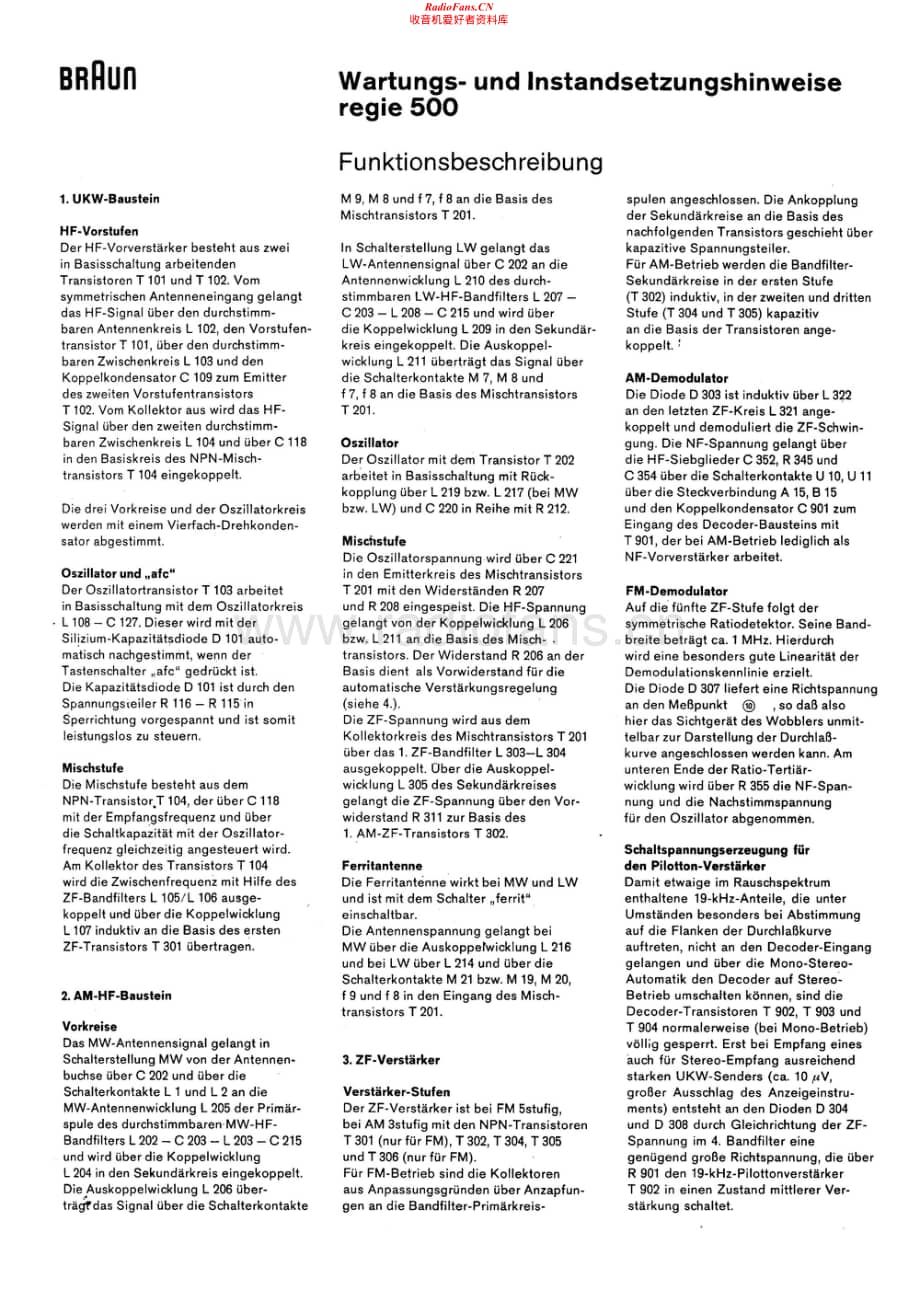 Braun-Regie500-rec-sm维修电路原理图.pdf_第1页