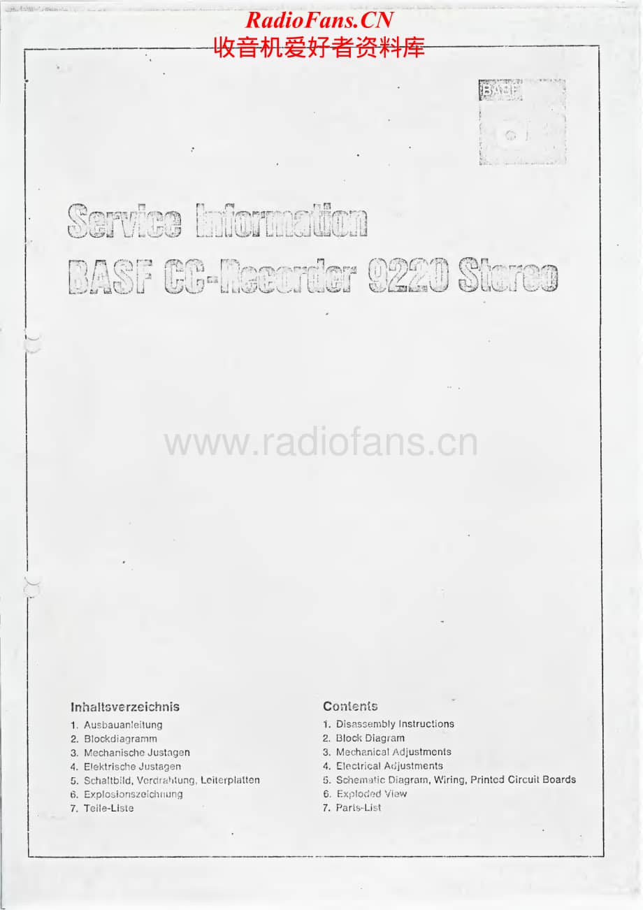 BASF-9220-tape-sm维修电路原理图.pdf_第1页