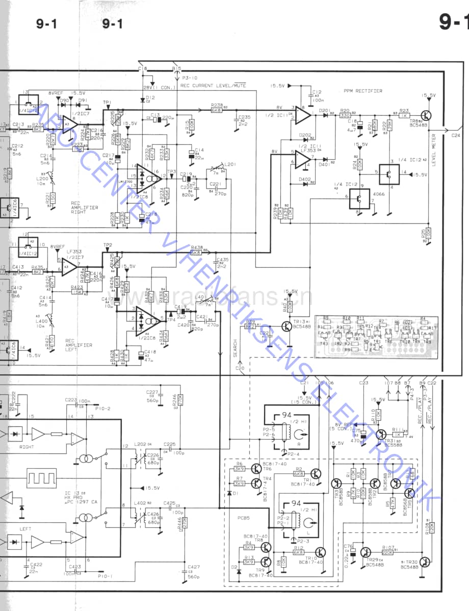 B&O-Beocord3500MKII维修电路原理图.pdf_第3页