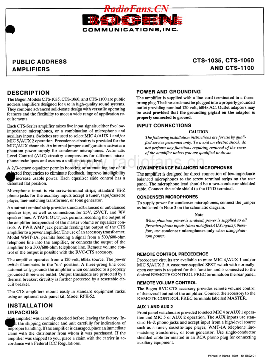 Bogen-CTS1035-pa-sm维修电路原理图.pdf_第1页