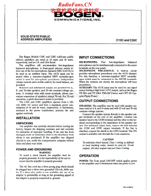Bogen-C20C-pwr-sm维修电路原理图.pdf
