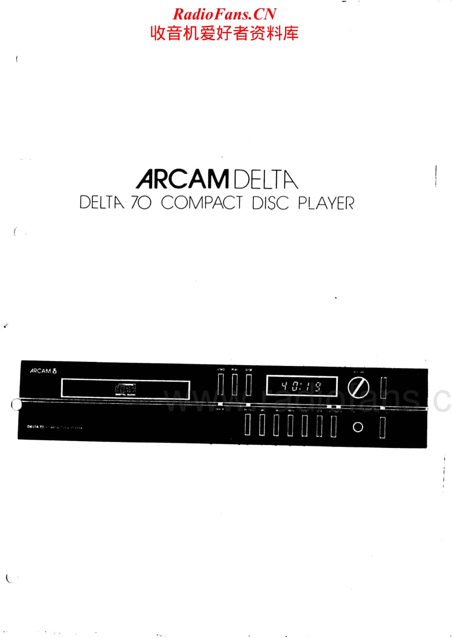Arcam-Delta-70-cd-sm维修电路原理图.pdf_第1页