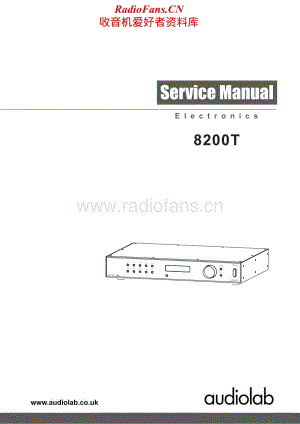 Audiolab-8200T-tun-sm维修电路原理图.pdf