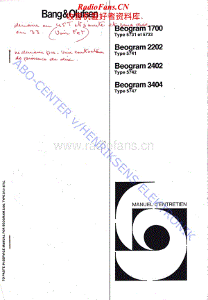 B&O-Beogram1700-type-573x维修电路原理图.pdf