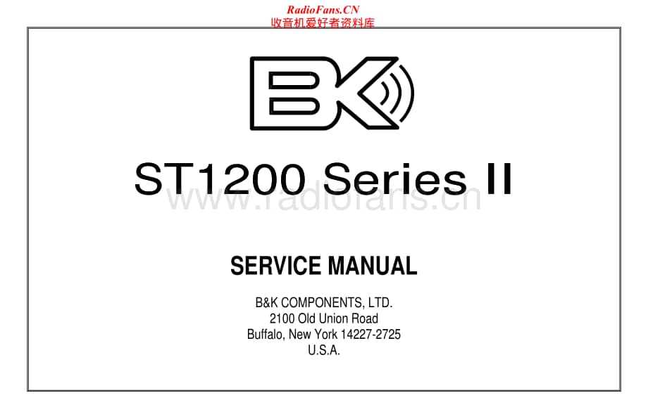 BKComponents-ST1200serieII-pwr-sm维修电路原理图.pdf_第1页