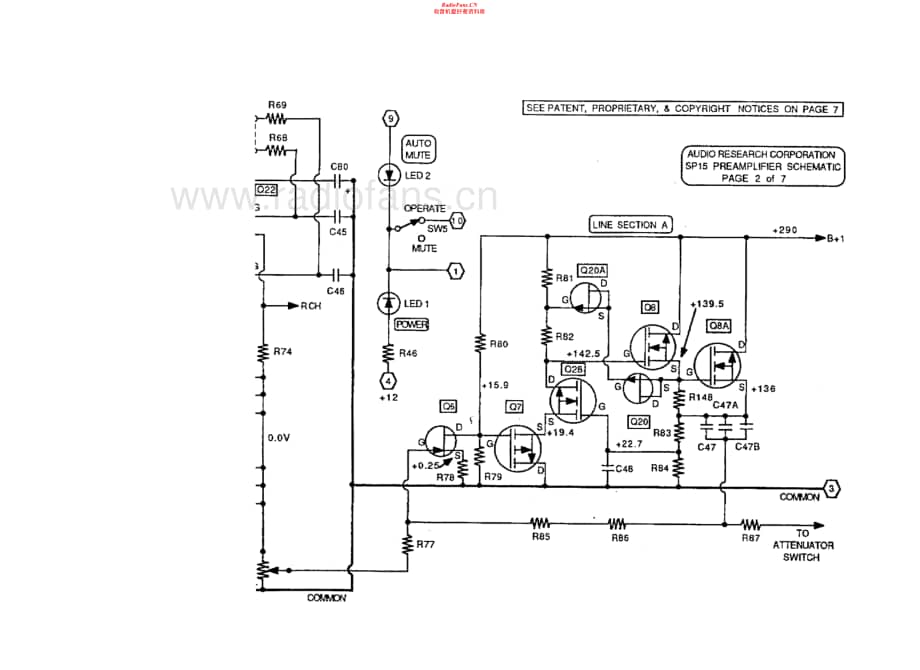 AudioResearch-SP15-pre-sch维修电路原理图.pdf_第2页