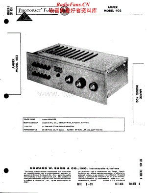 Ampex-402-pre-sm维修电路原理图.pdf