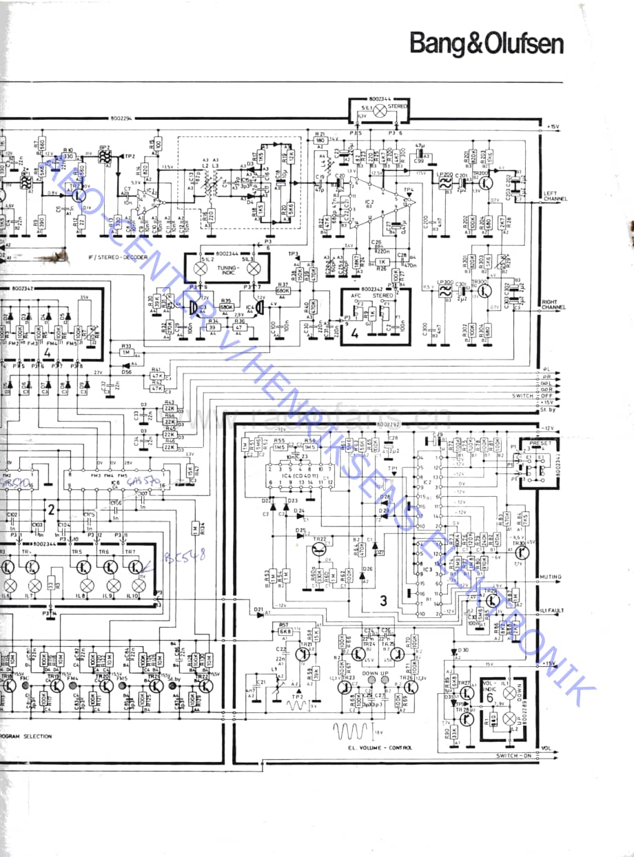 B&O-Beomaster1900.2-type-2903维修电路原理图.pdf_第3页