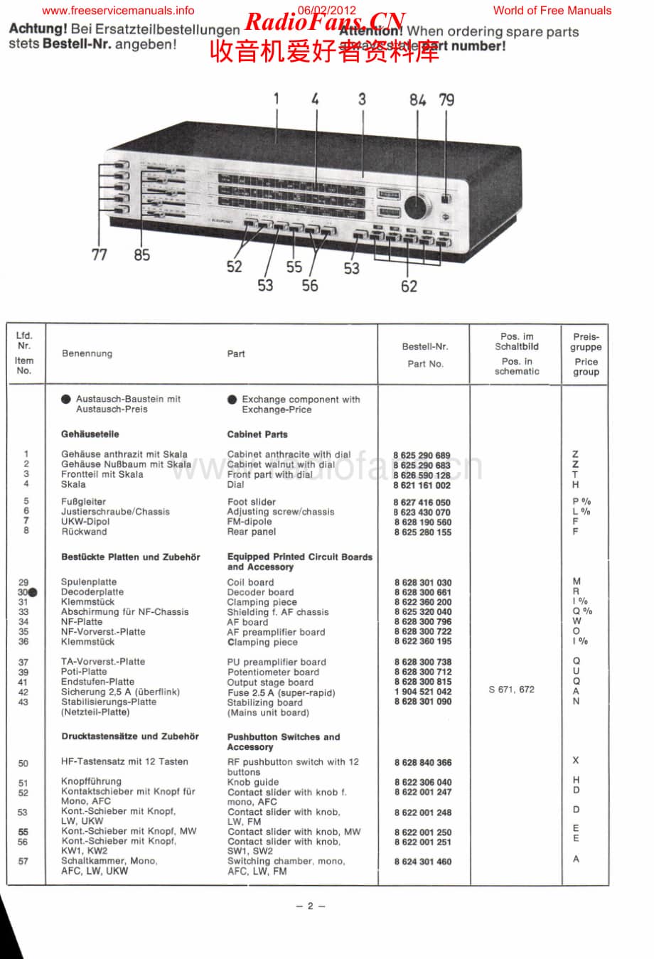 Blaupunkt-Delta3092-rec-sm维修电路原理图.pdf_第2页