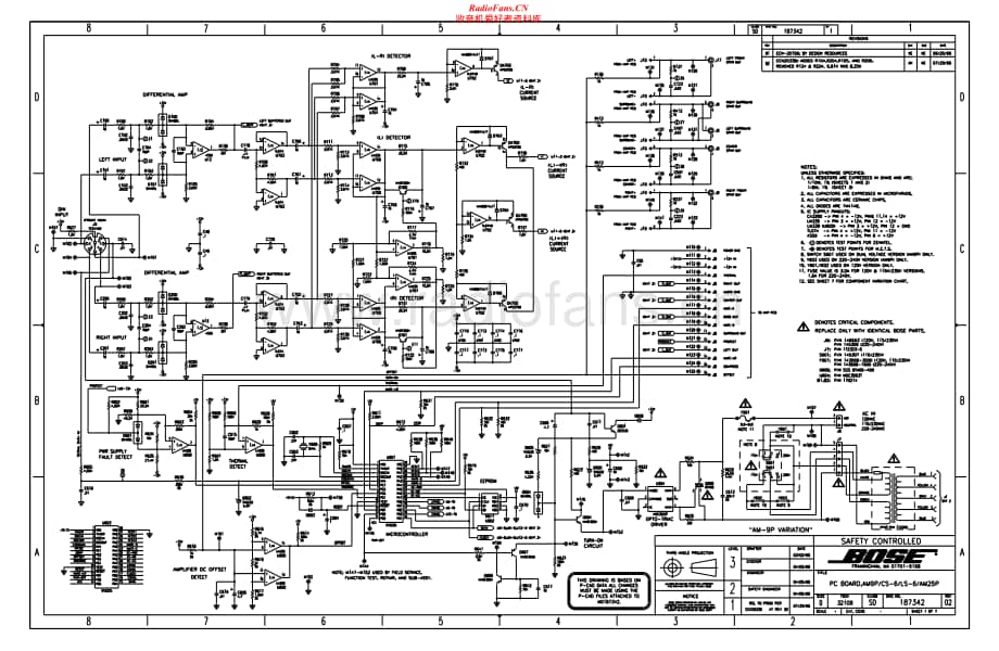 Bose-Am9P-pwr-sch维修电路原理图.pdf_第1页
