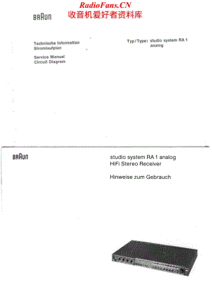Braun-RA1-int-sm2维修电路原理图.pdf