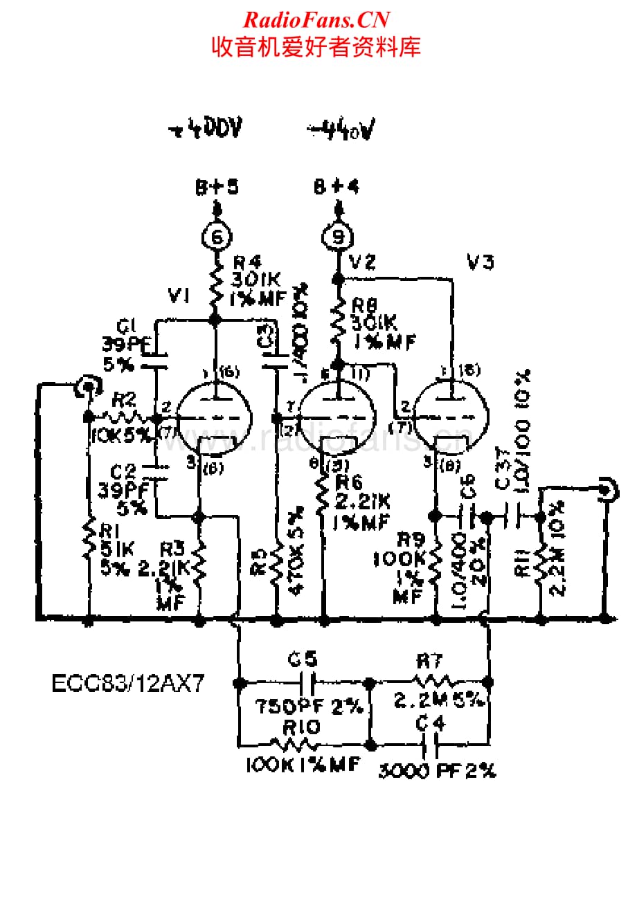 AudioResearch-SP3-riaa-sch维修电路原理图.pdf_第1页