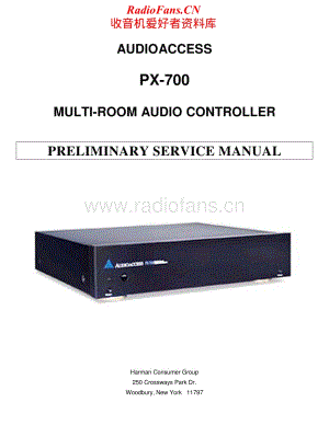 AudioAccess-PX700-mac-sm维修电路原理图.pdf
