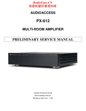 AudioAccess-PX612-pwr-sm维修电路原理图.pdf