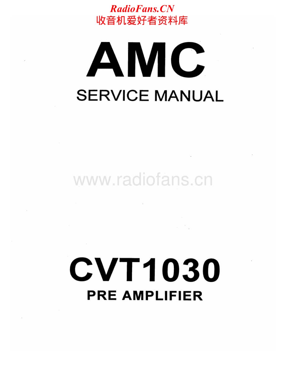 Amc-CVT1030-pre-sm维修电路原理图.pdf_第1页