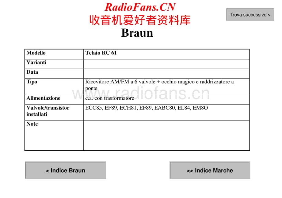 Braun-SuperRC61-rec-sch维修电路原理图.pdf_第1页