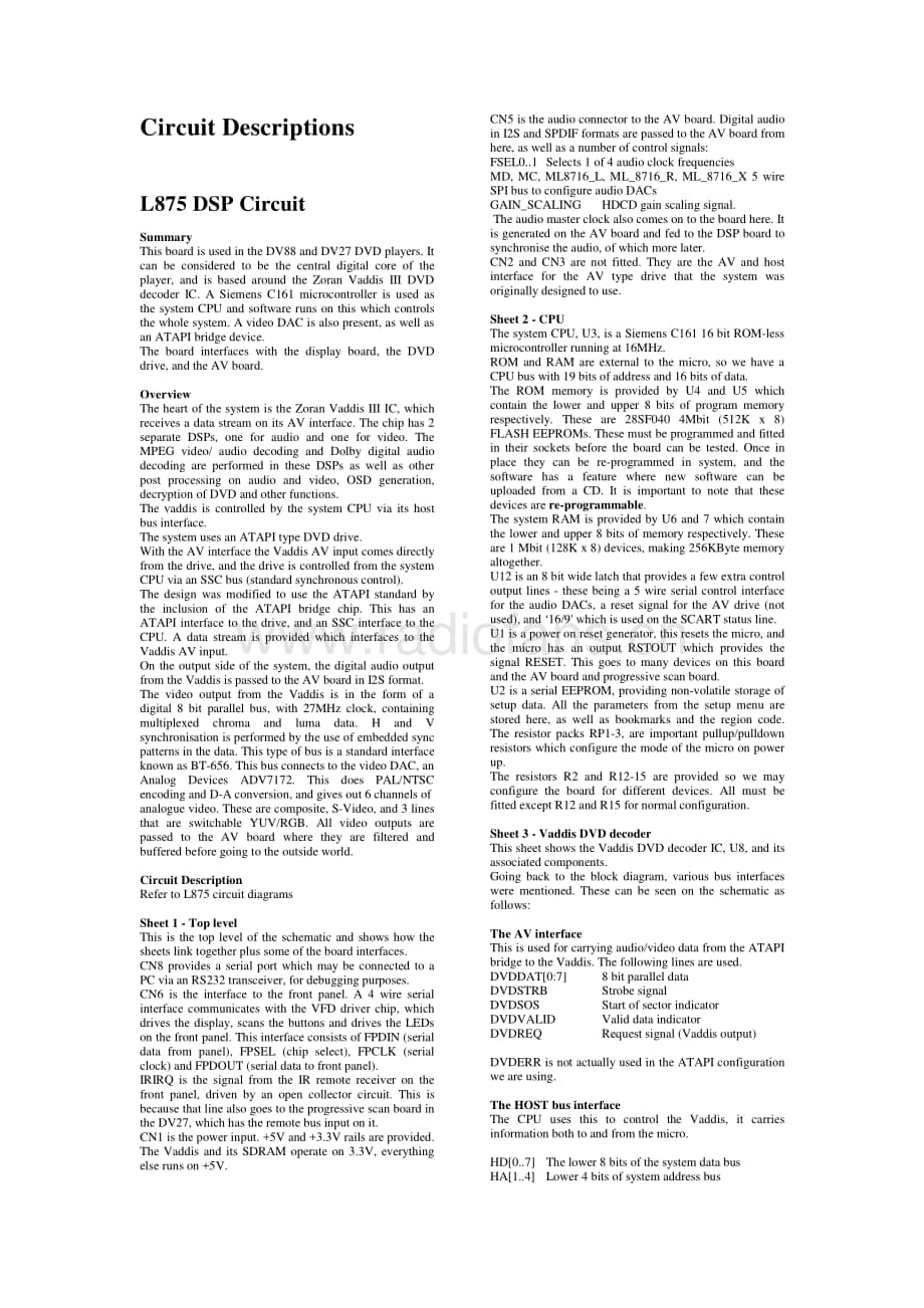 Arcam-DV88-dvd-sm维修电路原理图.pdf_第3页