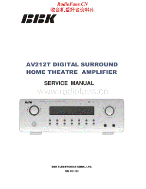BBK-AV220T-avr-sm维修电路原理图.pdf