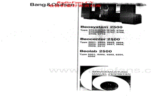 B&O-Beolab2500-type-620 x维修电路原理图.pdf