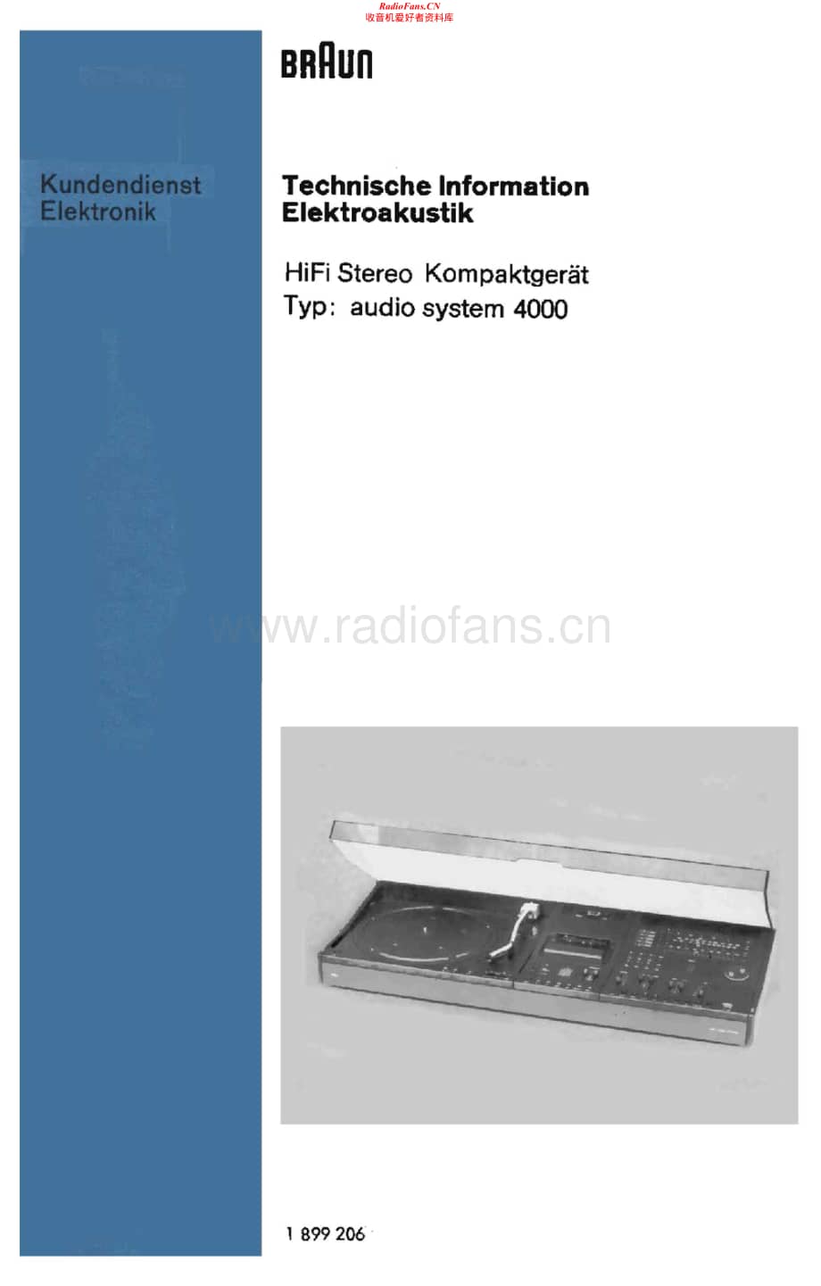 Braun-System4000-rec-sm维修电路原理图.pdf_第1页