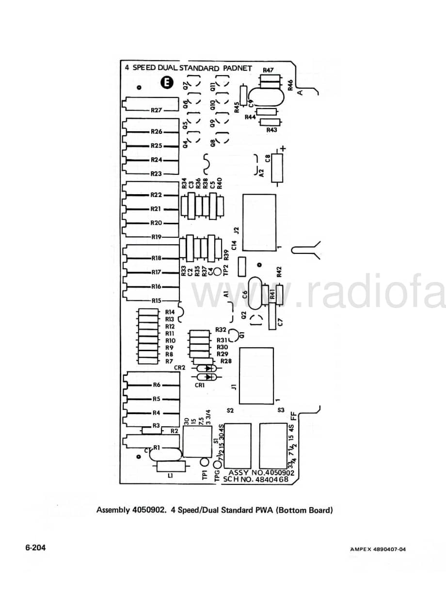 Ampex-4speedPadnet-tape-sch维修电路原理图.pdf_第3页
