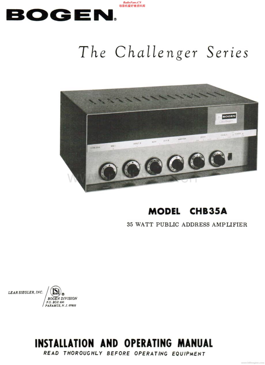Bogen-CHB35A-pa-sm维修电路原理图.pdf_第1页