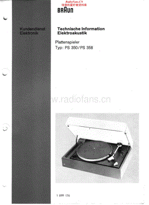 Braun-PS358-tt-sm维修电路原理图.pdf