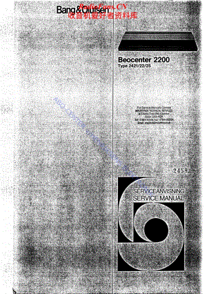 B&O-Beocenter2200-type-242x维修电路原理图.pdf