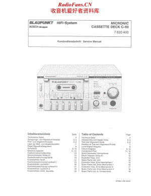 Blaupunkt-MicronicC60-tape-sm维修电路原理图.pdf