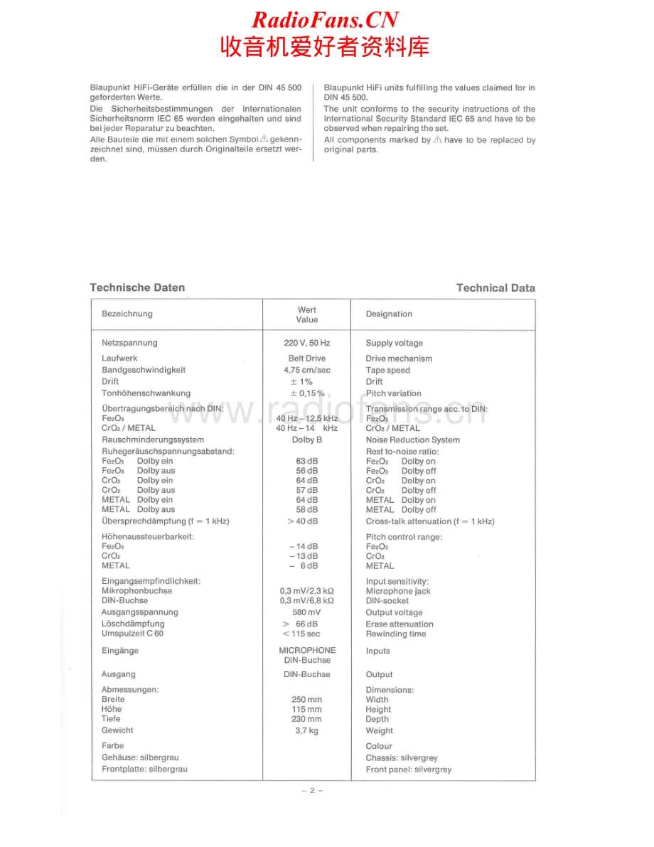 Blaupunkt-MicronicC60-tape-sm维修电路原理图.pdf_第2页