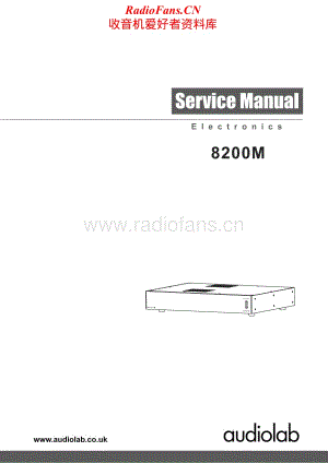 Audiolab-8200M-pwr-sm维修电路原理图.pdf