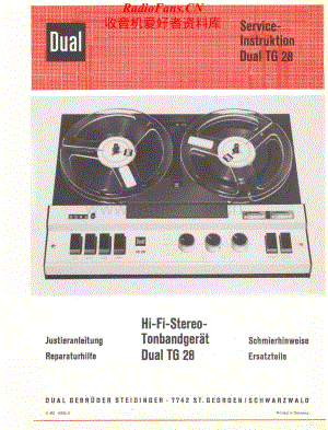 Dual-TG28-tape-sm维修电路原理图.pdf